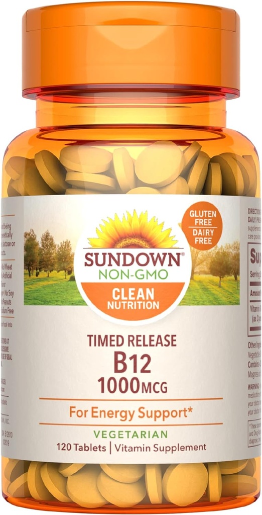 Vitamina B12, 120 Tabletas