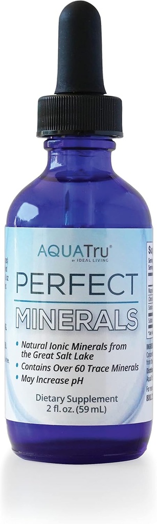 AquaTru Perfect Minerals - Crear agua mineral con AquaTru Sistema de purificación de filtros de agua inversa