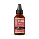 Herbal Goodness Brain and Focus Support - Nootropic Brain Supplement with Gingko and Lion's Mane, Brain Health - Non-GMO, Natural Clarity, Energy & Mental Performance | Vegan, Liquid Drops 1 fl. oz