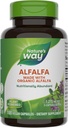 Camino de la Naturaleza Alfalfa, Hecho con Alfalfa Orgánica, 1.215 mg por servicio de 3 cápsulas, Alfalfa Herbal Capsule, Gluten Free, Vegan, 100 cápsulas (Paquete May Vary)