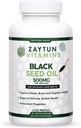 Halal Black Seed Oil, Supports Heart, Brain and Immune Health, Natural Anti-Oxidant, Non-GMO, Cold-Presed, 90 Veggie Capsules, Made in USA - Halal Vitamins