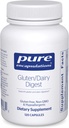 Encapsulaciones puras Gluten/Dairy Digest ← Mezcla Única de Enzymes para apoyar la digestión lúcida y láctea saludable*