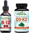 ¿Por qué no energía natural, inmunidad, humor y bonificación de salud B12 + Vegan D3/K2