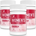 Probióticos para Mujeres - 300 millones de millones CFU Probiótico, 12 Strains Probióticos con Arándano, Mujeres seleccionadas Probiótico para Vaginal, orina, pH Balance, Diarrea, Gut Digestivo & Salud Inmunitaria - 180 cápsulas