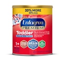 Bebida Nutricional Premium de Enfagrow, realizada con leche real, construcción de cerebros Omega-3 DHA, Nutrientes y Prebióticos para el crecimiento " Apoyo inmunológico, No GMO, Toddler Milk Powder, 32 Oz Can