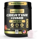Creatine HMB Supplements for Men and Women w/Essential Amino Acids TEN EAA &amp; BCAA Powder Mix ← Creatine Monohydrate Powder and HMB TEN EAAS &amp; BCAAS TEN Made in USA &amp; 3rd Party Tested