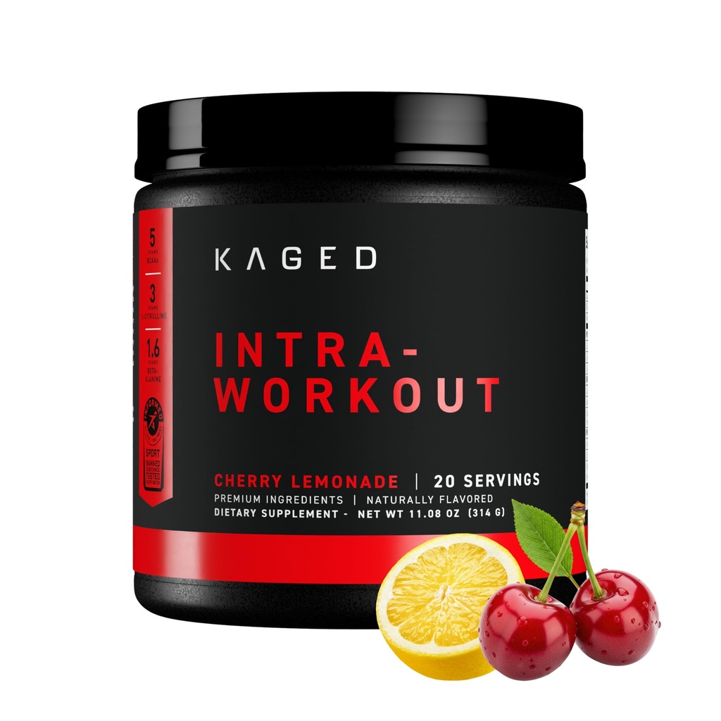 Kaged Intra-Workout Powder ← Cherry Limeade ← BCAAs, L-Citrulline " Beta-Alanine for Endurance