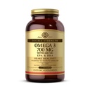 Solgar Doble Fuerza Omega-3 700 mg, 120 Softgels - Suplemento de aceite de pescado - Apoyo para la salud cardiovascular, conjunta y celular - Contiene EPA & DHA Omega 3 Ácidos grasos - Gluten Gratis - 120 Servimientos