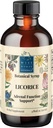 Wise Woman Herbals Licorice Botanical Syrup (extracto sólido anticipado) 4:1, Alcohol-Free, Confort Digestivo, Balanza Adrenal, Inmune, Respiratorio & Saludable Respuesta Inflamatoria, 4 Fl Oz