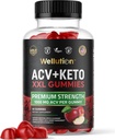 WELLUTION Manzana Vinagre Gummies 1000mg – Vegan, No GMO – con Beetroot & Pomegranate – Digestive, Energy & Detox Support – 60 Conde