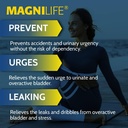 MagniLife Bladder Relief, Fast Acting Relief for Overactive Bladder, Helps Reduce Urination Frequency " Leak Prevention from Coughing, Sneezing " Laughing - 125 Tablets