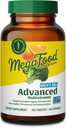 MegaFood Men's 55+ Advanced Multivitamin for Men - Doctor-Formulated -Choline, Vitamina D, Vitamina B12 – Plus Alimentos Reales – Suplemento de Salud Cerebro para Adultos & Apoyo Inmunitario - 120 Tabs (60 Servings)