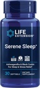 La extensión de vida sueño sereno – Ashwagandha, Cumin Negro – Suplemento de sueño, calma, relajación, apoyo al sueño sin melatonina – Una vez al día, libre de gluten, no GMO – 30 Softgels