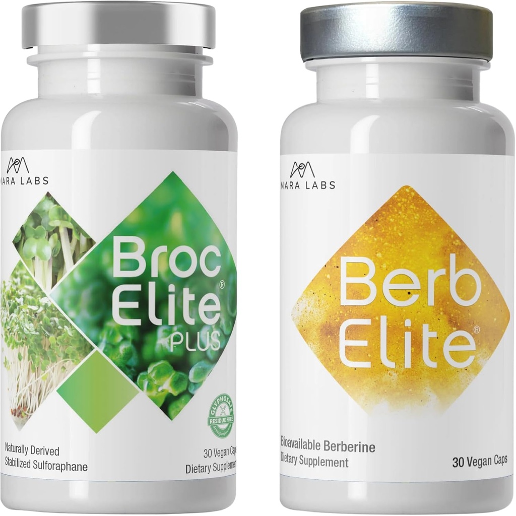 Mara Labs Plus, 30 cápsulas y BerbElite, 30 cápsulas
