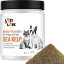 Kelp Powder para Perro & Cat - Orgánica Sea Kelp Suplemento Granulos Powder (16 Oz, 1 Libra)