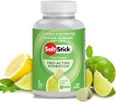 SaltStick Electrolyte FastChews - 120 Lime Lime Chewable Electrolytes - Tablas de sal para correr e hidratación, cerdas electrolíticas - 120 Conde