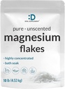 Baños de Flakes de Magnesio puro, 10 libras - Natural Epsom Salt Substitute ← High-Absorption Magnesium Chloride Flakes  Hydrates Skin & Promotes Relaxation