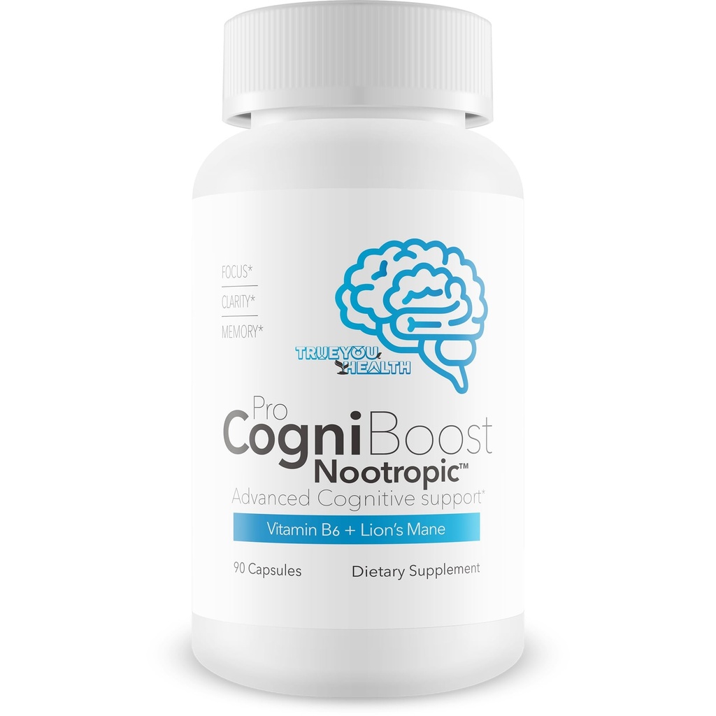 Pro Cogni Boost Brain Supplement - Top Memory & Clarity Blend - Our Best Pro Cogni Boost Nootropic Formulated for General Brain Health & Function - Think Cearly with Pro Cogniboost Brain Supplement