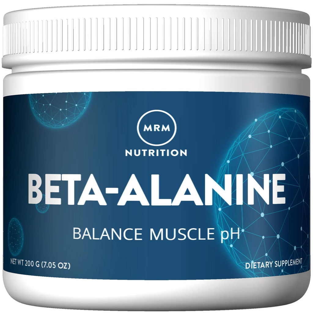 MRM Nutrición Beta-Alanina Powder - Carnosyn® Patented Beta-Alanine Supports Srength, Focus, Crecimiento muscular " Endurance for Women " Men, Vegan, Gluten-Free - 125 Servings