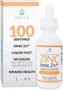 Eniva Liquid Zinc Suplemento Ultra concentrado Gotas de zinc para la salud inmune 1.7 oz