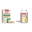 Jarrow Formulas Probióticos &amp; Bone Support Suplemento Bundle con Jarro-Dophilus EPS 10 Billones CFU y BoneUp con vitamina D3, K2 &amp; Calcio
