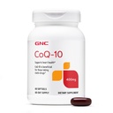 GNC CoQ-10 400mg - Salud cardiaca " Apoyo a la energía celular Suplemento dietético - Antioxidante para el sistema cardiovascular saludable - Softgels fáciles de absorber - Sin gluten - 60 Conteo (60 Serviciones)