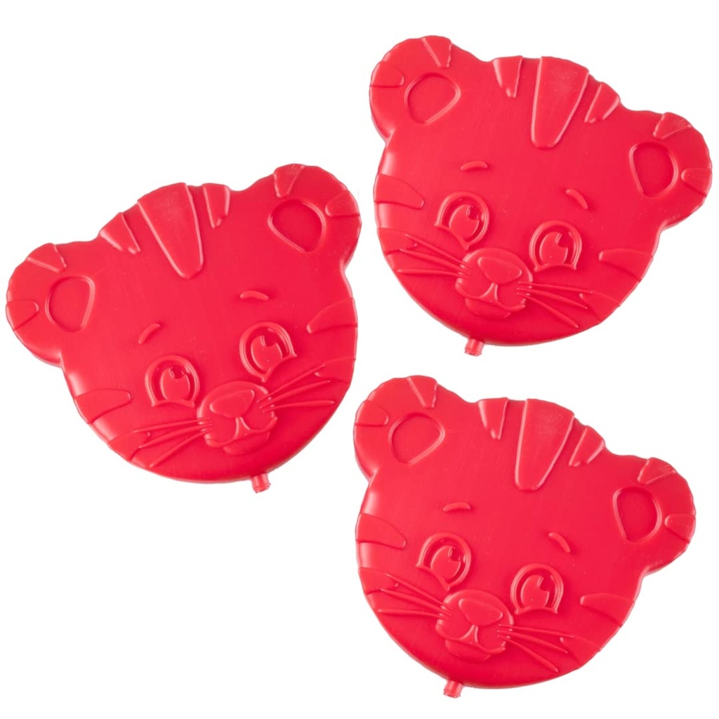 Daniel Tiger Kids Hard Ice Packs (3 PK) -Slim Lightweight Reusable Cooler Packs- Chillers de larga duración Mantén la comida fresca para horas- Leak-Proof para volver a la escuela- BPA Gratis, Food Safe