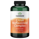 Citrus Complejo Bioflavonoide Swanson Full Spectrum Citrus - Ayudas Vitamina C Absorción y promueve la salud inmunitaria - Estándarizado al 50% Bitter Bioflavonoides Orange - (250 cápsulas) 1 Pack
