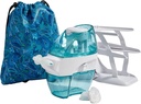 Navage Deluxe Bundle Nasal Irrigation System - Saline Nasal Rinse Kit con 1 Nose Cleaner, 30 Salt Pods, Paisley Travel Bag y 1 Countertop Caddy