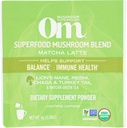 Om Mushroom Superfood Mushroom orgánico Matcha Latte Blend, 0.28 OZ