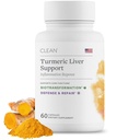 Suplemento de soporte para la salud del hígado " Detox " , Cardo de leche, Suplemento tormérico con protección antioxidante, cápsulas vegetarianas, no GMO, gluten " Soy Gratis - 60 Condes