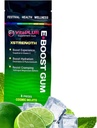 VitaPLUR E-Boost Gum, 10 Packs, Suplemento de Rave, Bienestar del Festival, Magnesio, Vitaminas de Rave, Engranaje de Rave, Electrolitos de Antioxidantes, 5-HTP Gratis, Mojito Cósmico