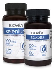BIOVEA Coenzyme Q10 &amp; Selenium Value Pack
