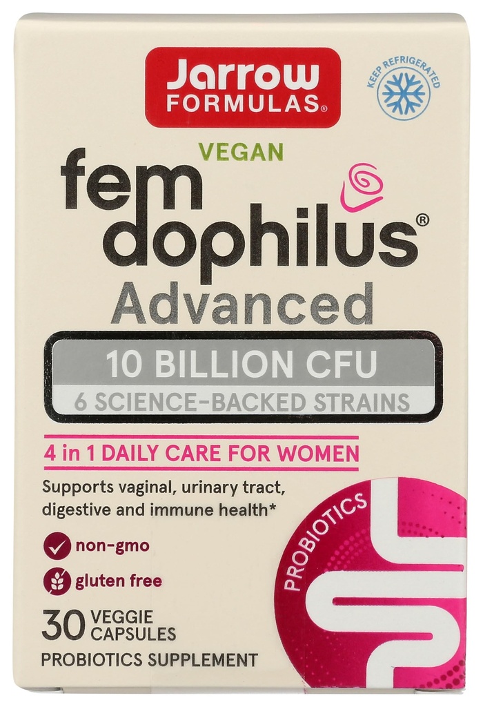 Jarrow Formulas, Fem Dophilus Advanced, 30 Conde