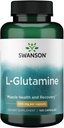 Swanson Amino Acid L-Glutamine 500 Milligrams 100 Capsules