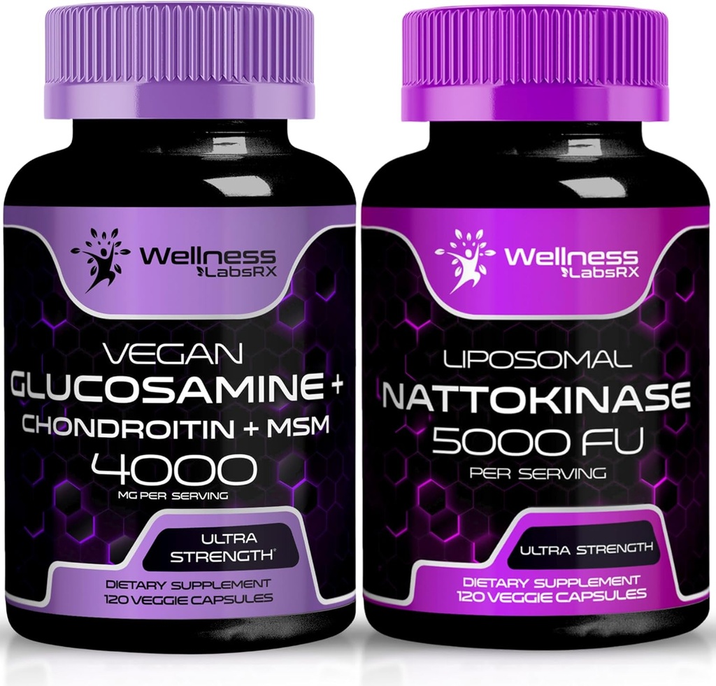 Glucosamine Chondroitin MSM ANTE Nattokinase Capsules