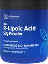 Bio-Enhanced Na R-Lipoic Acid Powder, 50g - 4 Month Supply - Stabilized R Alpha Lipoic Acid Powder for Flexible Dosificación - Easy Mixing & Enhanced Absorption Nerve Support Supplement