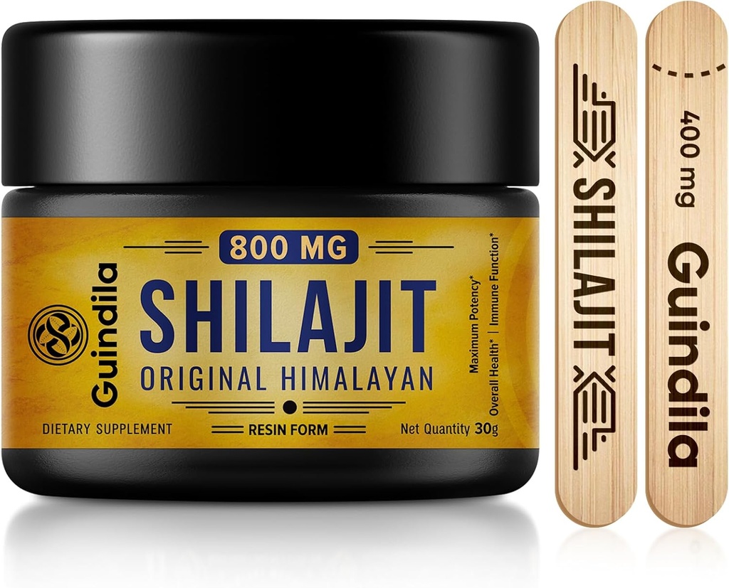 800mg Shilajit Suplemento-Shilajit Puro Himalayan Resina Shilajit orgánica con potencia máxima, original de Himalayan con 85+Trace Minerals caer Fulvic Acid for Focus plaga Energy,Immunity,30 Grams