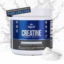 Micronized Creatine Monohydrate Powder, Vegan Creatine Powder Unflavoured, Suplementos para Hombres, Pure Workout Essentials for Women, NSF Certified (150g) (5g Por Serv) (30 Servings) - Vida Fit