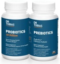 Dr. Tobias Probióticos 30 Billones " Prebióticos Apoyo a la Digestión " Salud Gut