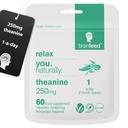 Pure L theanine Supplement (60) Silencio 250mg l theanine Capsules – 1 a Día Silencioso Suplemento de alivio " Ayuda a la calma ← GABA Suplemento Apoyo Silencio Lab-Tested Silencio Vegan