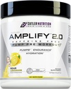 Bomba de Nutrición de Cortadores Amplificar Bomba Pre-Asunto Caffeine Booster de Oxido Nitrico Libre que contiene Arginina y Citrullina Pre-Workout para Bombas Máximas Limonada Sabor