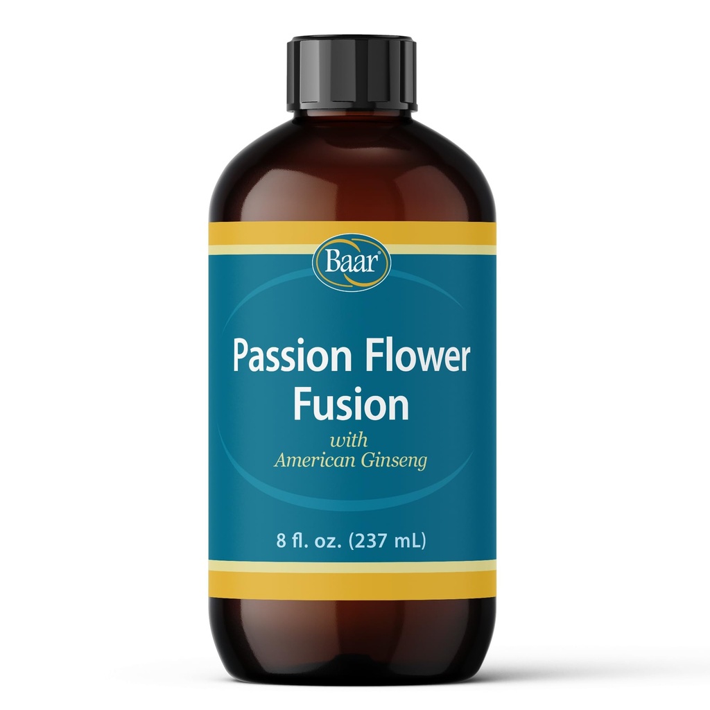Baar Heavy Fusion Passion Flower with American Ginseng, 8 Ounces