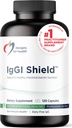 Diseños para Escudo de IgGI - Gut Health & Immune Support Powder con Inmunolina sin lácteos y NAG - Help Bind & Remove Toxins y Fortify the Intestinal Barrier (120 cápsulas)