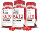 Laboratorios Justificados (3 Pack Activboost Keto Acv Gummies Extreme 2000MG Active Boost Formulado con Pomegranate Beet Juice Powder B12 Vegan Non GMO 180 Gummys