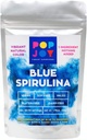 100% Blue SPIRULINA Polvo de POPJOY - Vibrant SUPERFOODS