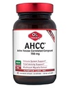 Olympian Labs Premium AHCC Suplemento–750 mg de AHCC por cápsula–Aportaciones Salud Inmune, función del hígado y actividad de célula asesina natural- 60 cápsulas