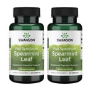 Swanson Spearmint Leaf (Mentha Spicata)-Full Spectrum Herbal Supplement Supporting Digestive Health & Mild Stomach Issues - (60 Capsules, 400mg Cada uno) (2 Pack)