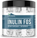 Elementos terrestres Inulin FOS 200 Capsules, Puro ' Undiluted, No Additives