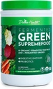 Salud Divina Fermented Green Supremefood ← 14 USDA Orgánica & Fermented Vegetables y Grasses Silencio Probióticos Silencio Enzymes Silencio Apple Cinnamon Flavor ← 30 Serviciones  240g
